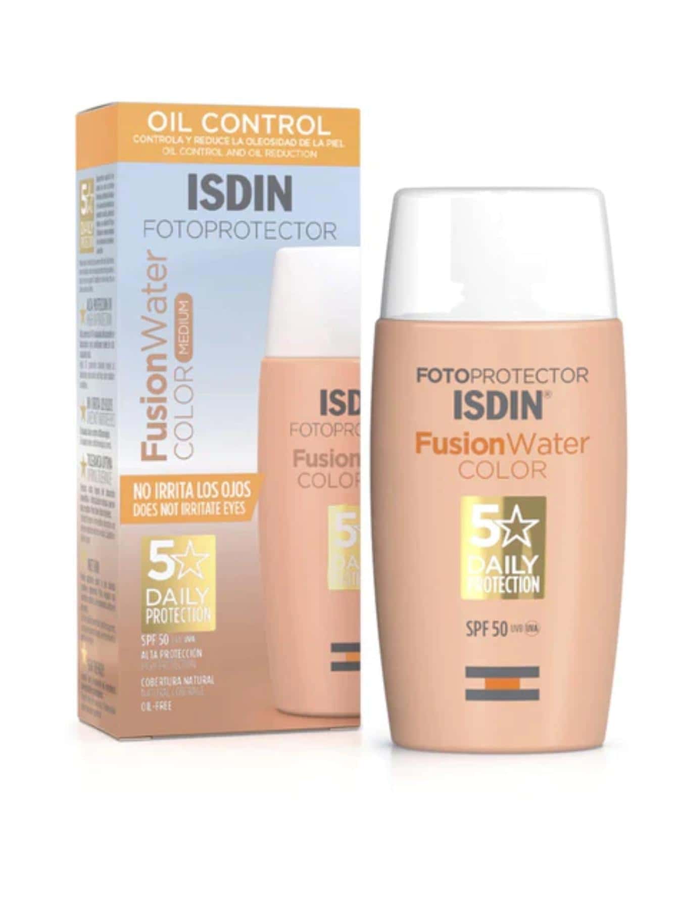 ISDIN Fotoprotector 50+ Fusion Water Color 50 ml Producto 100% Original - Beis - Ver 1