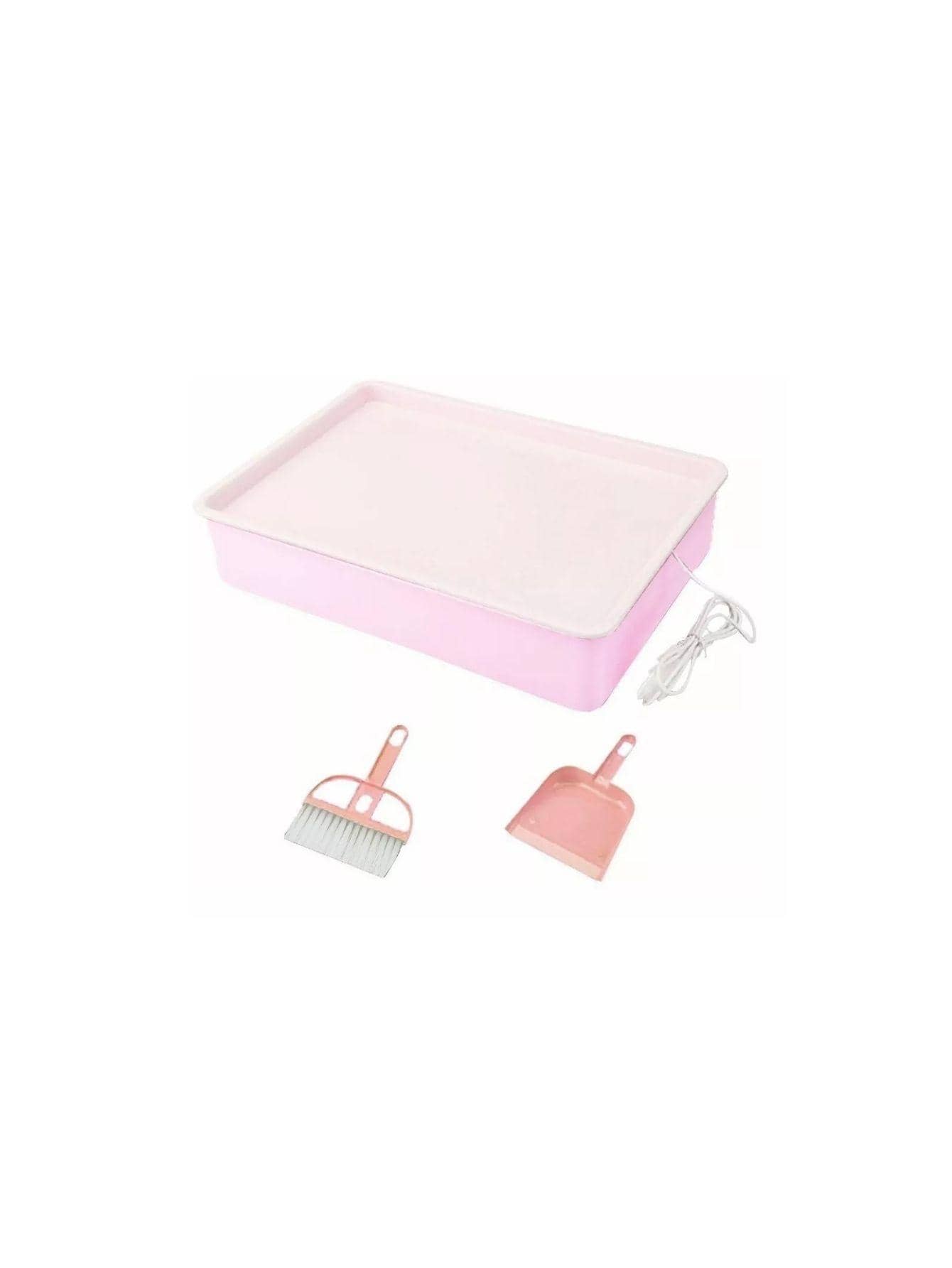 Didactic Box Sand Game With Light For Children Drawing - Pink - View 1