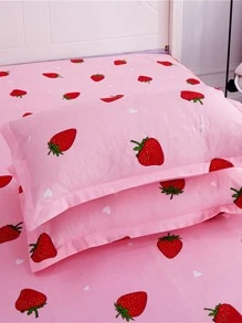 One Soft & Comfortable Thickened Brushed Pillowcase With Multiple Colors & Active Printing, Suitable For Family Bedroom Living Room Outdoor Travel Without Logo Style - Multicolor - View 1
