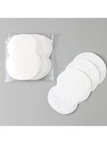 10pcs Disposable Underarm Sweat-absorbing Sticker - White - View 4