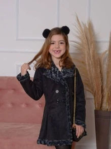 Toddler Girl Coats - màu đen - Xem 2