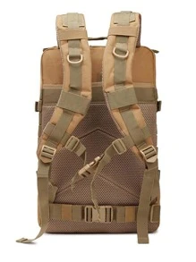 Mochila De Gran Capacidad Mochila Funcional, Para Viaje. - Caqui - Ver 2