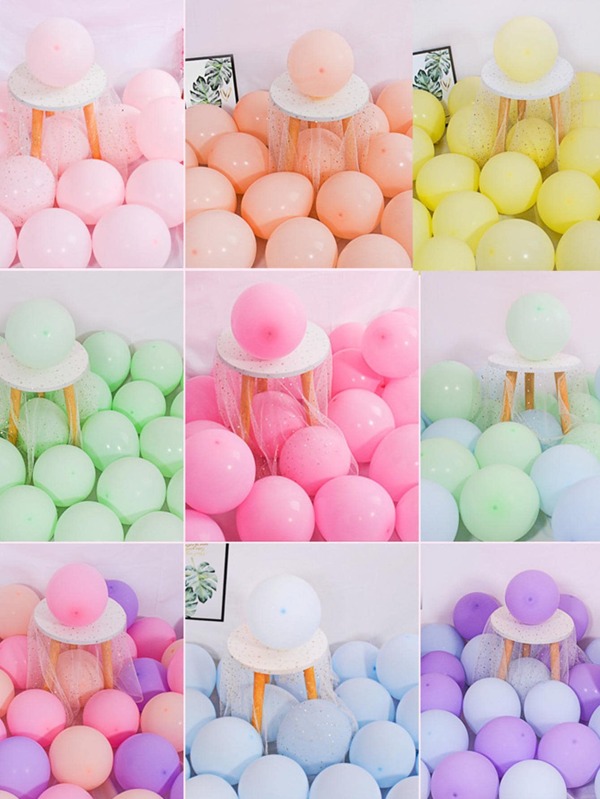 100pcs Mixed Color Balloon