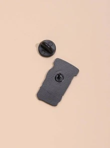 Men's Earphone Design Brooch, For Jewelry Gift And Party - Multicolor - View 3