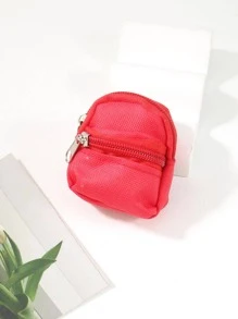 Unisex Mini Dây Kéo Xung Quanh Tiền, Charm Móc Khóa Thời Trang Cho Cuộc Sống Hàng Ngày - Nhiều màu - Xem 1