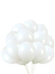 20 piezas Decoración de boda globo - Blanco - Ver 2