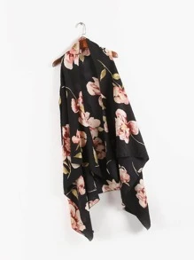 印花披肩 - 彩色 - 查看 4