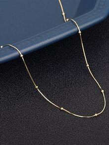 Vòng cổ trang trí hạt - Vàng - Xem 3