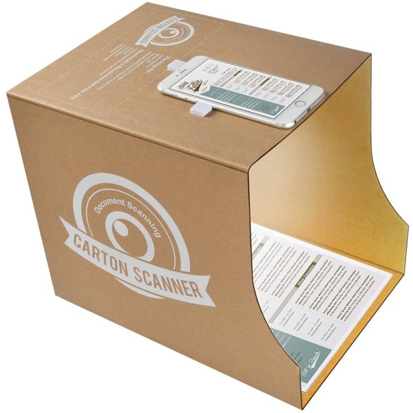 Smart Phone Document Scanner, Document Scanning Solution, Scan Receipts, Letters, Notes, Fragile Documents