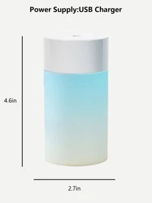 nbshan 1 bộ Máy tạo độ ẩm PP, Thiết bị tạo độ ẩm cho máy tính để bàn màu ombre hiện đại cho gia đình - trắng - Xem 2