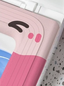 Toilet Mat Seat Cushion Eva Waterproof Silicone Mat Large Ins Style Universal Rental Room Wash-free Toilet Seat Mat For All Seasons