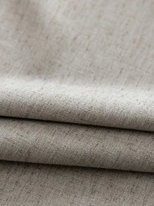 Cortina opaca panel única lisa - Beis - Ver 9