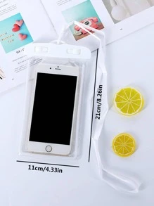 Ốp điện thoại chống nước màu trắng, Túi đựng điện thoại chống nước thông thường Túi nhựa PVC cho kỳ nghỉ du thuyền bãi biển Túi thể thao Túi thể thao Túi ngày lễ Đồ dùng thiết yếu cho kỳ nghỉ hè Túi bơi cơ bản Túi bơi Túi đi biển nhiệt đới Túi đi biển để bơi Đảo mùa hè Kỳ nghỉ Phụ kiện bãi biển cho bé gái bé trai Nam nữ - trắng - Xem 5