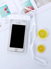 Ốp điện thoại chống nước màu trắng, Túi đựng điện thoại chống nước thông thường Túi nhựa PVC cho kỳ nghỉ du thuyền bãi biển Túi thể thao Túi thể thao Túi ngày lễ Đồ dùng thiết yếu cho kỳ nghỉ hè Túi bơi cơ bản Túi bơi Túi đi biển nhiệt đới Túi đi biển để bơi Đảo mùa hè Kỳ nghỉ Phụ kiện bãi biển cho bé gái bé trai Nam nữ - trắng - Xem 4