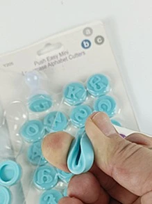 1套數字圖案餅乾模具 - 彩色 - 查看 5