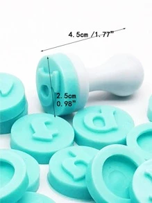 1套數字圖案餅乾模具 - 彩色 - 查看 6