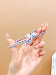 20个混色简约发圈，休闲百搭 - 彩色 - 查看 5