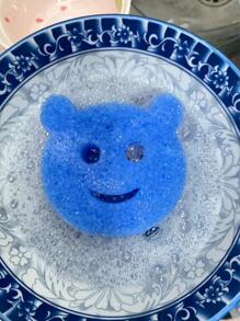 2pcs Cartoon Design Cleaning Sponge - Multicolor - View 4