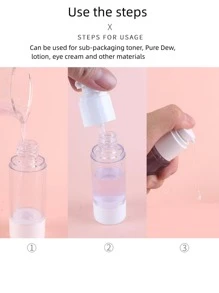 1入組無氣泵壓瓶 - 白色 - 查看 9
