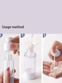 1入組無氣泵壓瓶 - 白色 - 查看 8