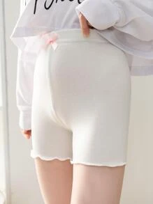 2 đôi tất trang trí nơ & diềm xếp nếp cho bé gái để trang trí hàng ngày - Nhiều màu - Xem 2