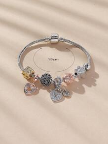 1 Đồng Quyến Rũ Đá Trái Tim Quyến Rũ Lắc Tay Dành Cho Nữ Cho Cuộc Sống Hàng Ngày - Nhiều màu - Xem 4