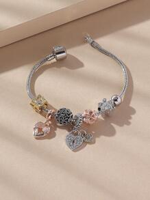 1 Đồng Quyến Rũ Đá Trái Tim Quyến Rũ Lắc Tay Dành Cho Nữ Cho Cuộc Sống Hàng Ngày - Nhiều màu - Xem 6