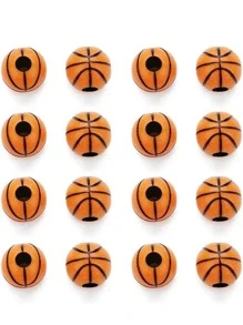 20 件/套時尚籃子設計 DIY 女式壓克力珠適合 DIY 珠寶製作 - 黃色 - 查看 2