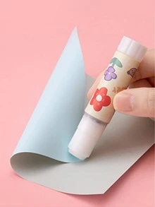 1入組卡通圖案素色膠水