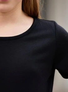 Tween Girl Leopard Print A Line Dress - Multicolor - View 6