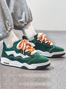 男士休闲时尚运动鞋、滑板鞋、潮流鞋 - 彩色 - 查看 3