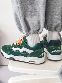 男士休闲时尚运动鞋、滑板鞋、潮流鞋 - 彩色 - 查看 4