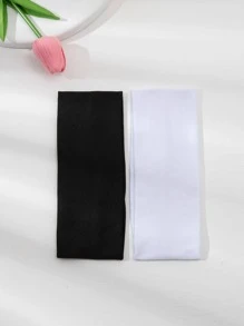 2 dây buộc tóc chắc chắn để mặc đi học hàng ngày - Nhiều màu - Xem 2