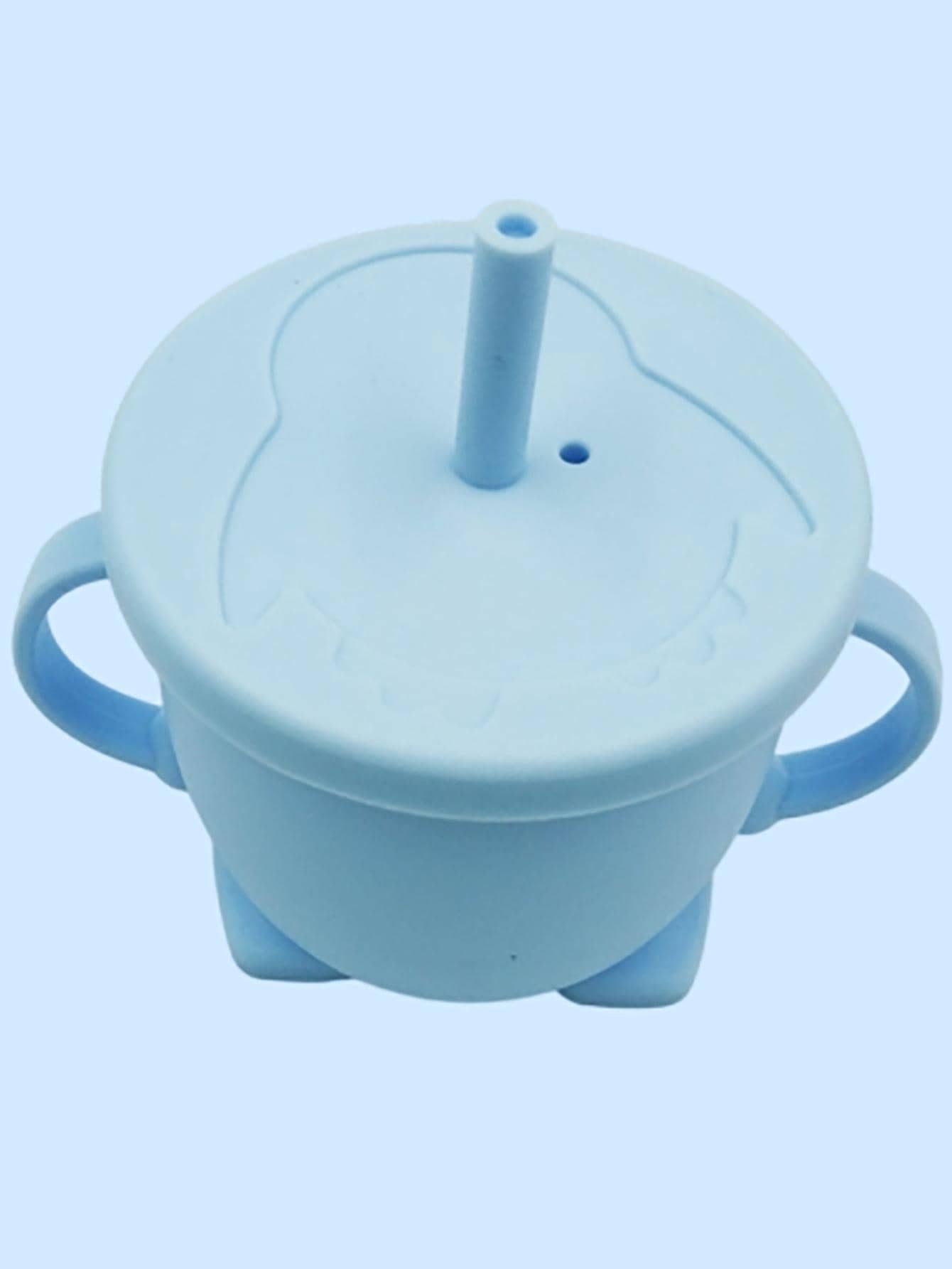 1pc Solid Color Silicone Cup