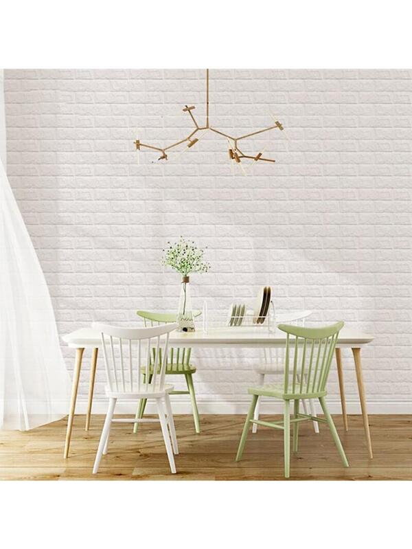 3d Threedimensional Brick Pattern Wall Sticker Selfadhesive