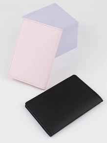 Couples Travel Gold Foil Passport Holder Set 2pcs - Multicolor - View 5