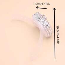 1入組櫃檯，現代水鑽裝飾環設計5位數字櫃檯家用