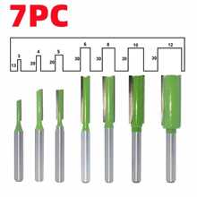 7pcs/set Tungsten Steel Drill, Daily Drill Bit For Home - Army Green - View 1