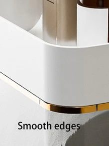 1入組透明廁所紙收納盒 - 彩色 - 查看 6