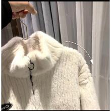 10 Cái/bộ Móc Treo PP, Hiện Đại Vàng Lấp Lánh Trong Suốt Móc Treo Quần Áo Chống Trơn Trượt Cho Hộ Gia Đình - Vàng - Xem 5