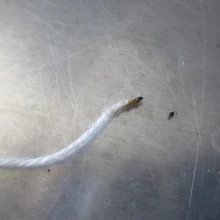 1skein Sợi trơn DIY - Hồng - Xem 4