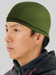 Musion 1pc Mesh Helmet Liner Absorb Sweat Skull Cap Quick-Dry Running Sport Beanie For Biker