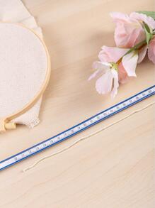 1pc 50cm Flexible Snake-Style Ruler For Clothing Pattern Making, Art Design And Curves, Measuring Tape - Blue - View 2
