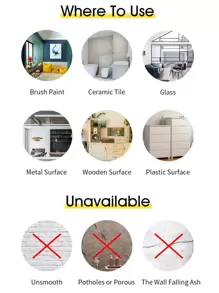 1 件 PVC 墙贴，时尚月亮和仙女图案夜光墙贴，适用于家居装饰，翻新贴纸，可撕墙板，墙纸，壁纸，春季装饰品让您的家焕然一新，拉玛装饰贴纸 - 彩色 - 查看 9