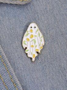 Nam 1 Miếng Dễ thương Màu xanh lá Nhỏ bé Con ma Thiết kế Trâm cài Đối với phụ nữ Đối với Đầm Quần áo Cái túi Phụ kiện , Đối với Đồ trang sức Qủa tặng Và Buổi tiệc - màu xanh lá - Xem 1