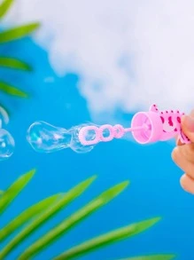 5pcs Cartoon Mini Animal Bubble Wands, Portable Bubble Maker Toy, Perfect For Birthday Parties, Random Colors And Styles - Multicolor - View 3