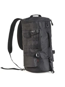 LEO Large Capacity Release Buckle Portable Fishing Bag - Black - View 2