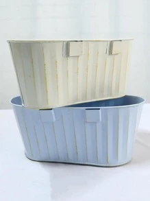 1pc Hanging Flower Basket - Multicolor - View 5