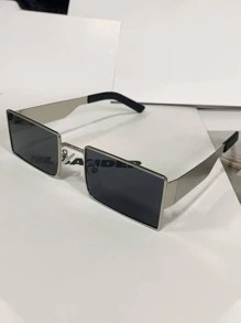 Óculos de Armação Quadrada Casual Moda Masculina, para Acessórios de Óculos de Sol de Verão, Acessórios de Praia, Óculos de Sol de Verão para Praia, Férias, Exterior, Viagem