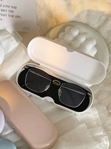 XIANG YU 1入組女士隨機休閒眼鏡適用於日常生活 - 白色 - 查看 4